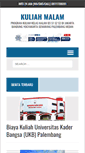 Mobile Screenshot of kuliahmalam.com
